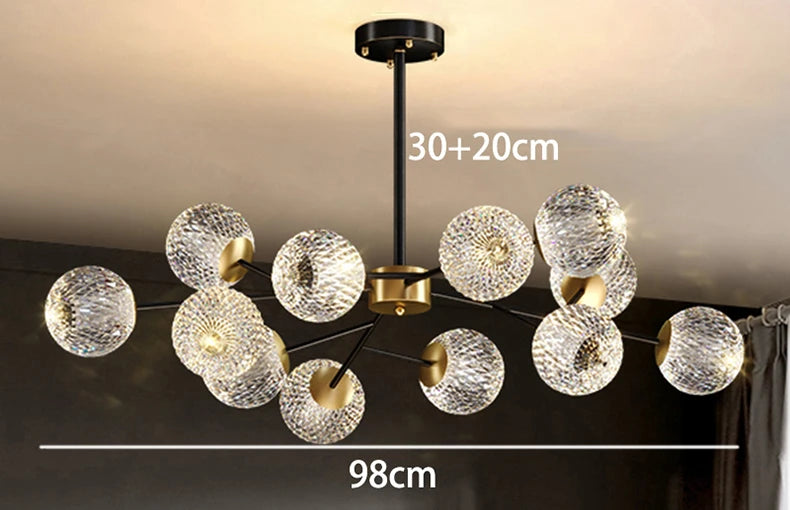 Modern home decor led lights pendant light lamps for living room Chandeliers for dining room hanging light indoor lighting