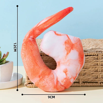 New Plush Dog Toy Doughnut Pizza Shape Pet Squeaky Toys for Small Large Dogs Cleaning Teeth Puppy Chew Sound Toy Pet Supplies