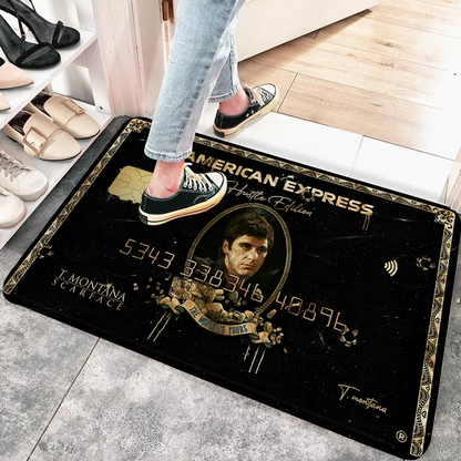 Movie Scarface Room Mats Anti-slip Absorb Water Long Strip Cushion Bedroon Mat Household Carpets