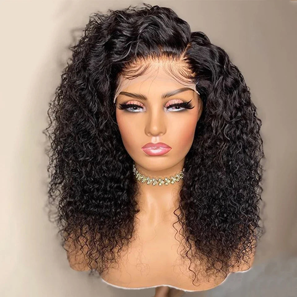 Deep Wave 13x4 Lace Front Wigs Human Hair 4x4 Glueless Transparent Lace Frontal Wig 13x6 T Part Lace Human Hair Wigs For Women