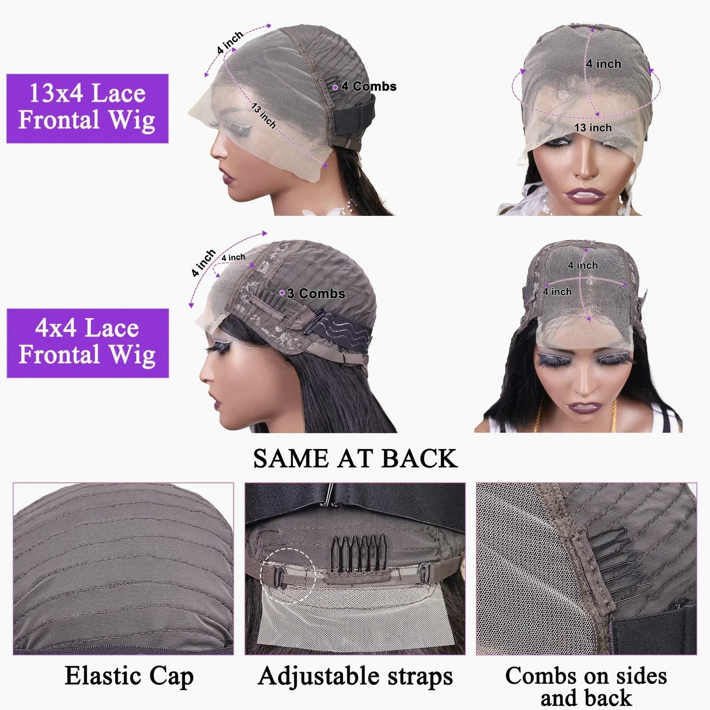 2026 new Front Human Hair Bone Straight Wigs Cheap Short Bob Wig Brazilian Preplucked Lace Frontal Wigs 100% Human Hair