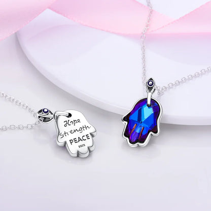Luxury Necklace 925 Silver Original Sterling Zircon Dragonfly Butterfly Firefly Star Moon Chain Link For Women Wedding Jewelry