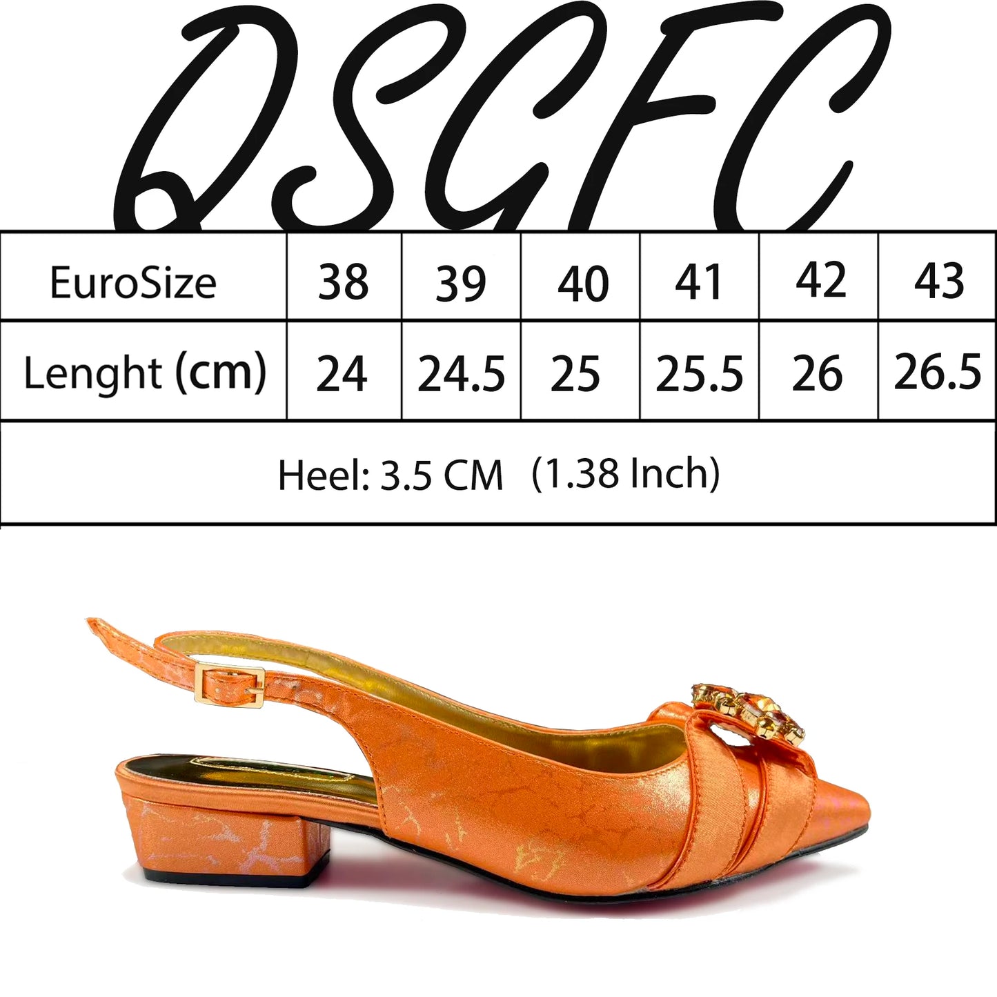 QueenaYan 2026 New Summer Collection Stylish Italian Women’s Shoes and Bag Set Gold Colour Comfortable Low Heels With Rhinestone