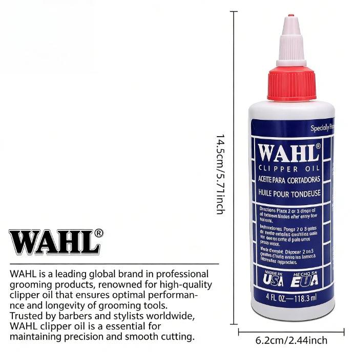 Hair Clipper Blade Oil - Professional Lubricating Oil for Electric Hair Trimmers, Clippers  Razors Reduces Friction