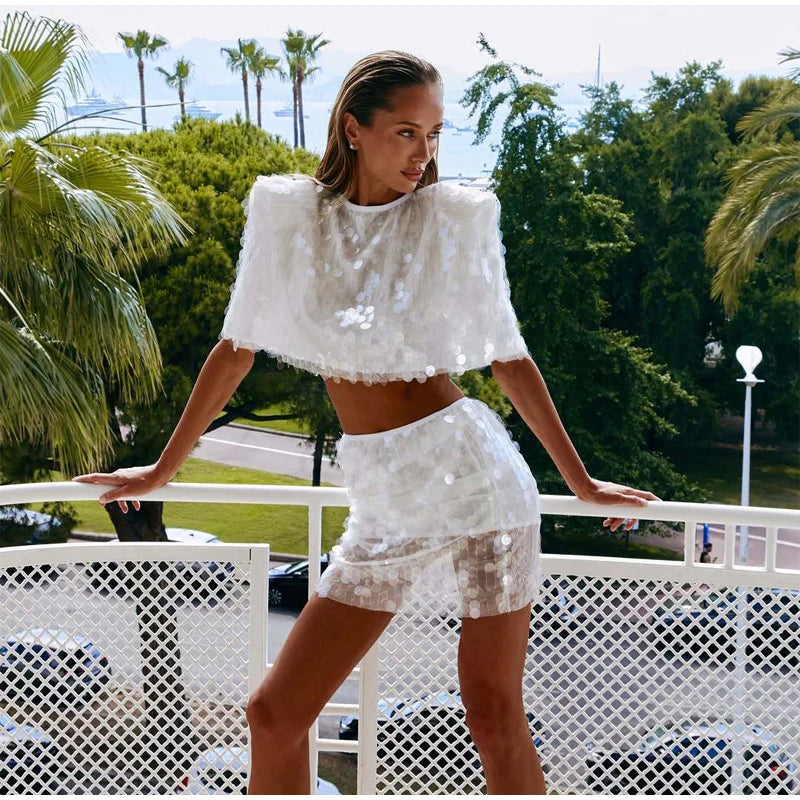 Sexy Sequin Sling Slim Short Dress Women Chic Sleeveless Off Shoulder Slim Dresses 2026 Lady Evening Party Club Vestidos New