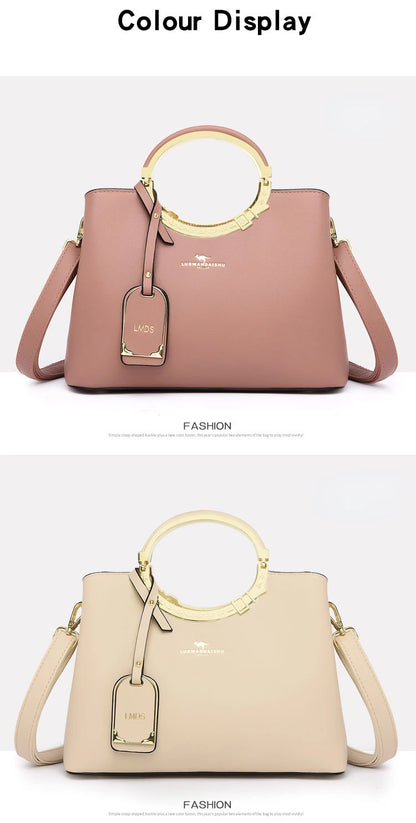 3 Layer Large Capacity Tote Bag Luxury Handbags Women Bags Designer Shoulder Bag High Quality Soft Leather Purses and Handbags