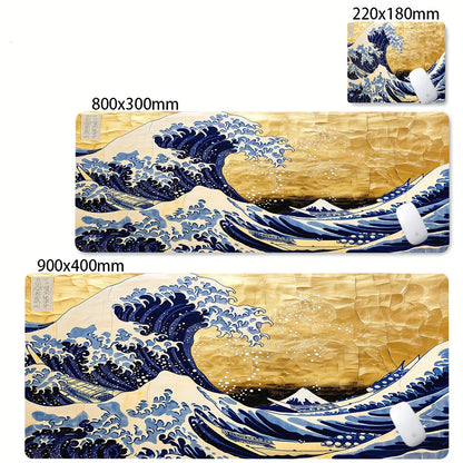 Large Gamer Mouse Mat Gaming XXL Mouse Pad Great Wave Gaming Mouse Pad Office Table Carpet Gaming Mats Computer Big Deskmat