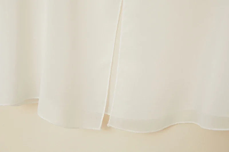 Korean Women Sunscreen Clothing Summer Thin Transparent Short Jacket Neck Guard Cloak Sun Shawl Solid Chiffon Cardigan Scarf R28