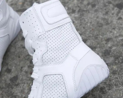 Women Shoes White High Top Sneakers Spring Summer Women Casual Shoes Fashion Shoes Breathable Solid Color Flat With boots