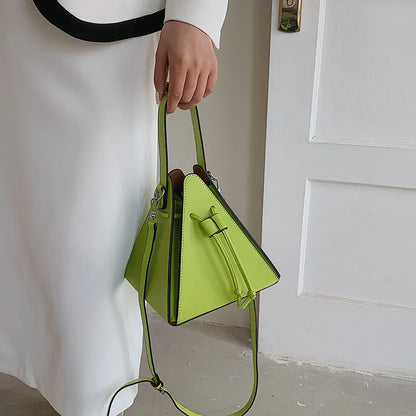 Fashion Ladies Shoulder Bags Handbag Sense of luxury Women Bags High quality Leather Crossbody Bag Designer Female Triangle Bags