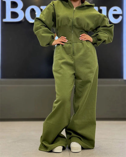 5 Bulk Items Wholesale Lots Rompers Womens Jumpsuits Long Sleeve Hooded Slim Solid Casual Y2k Clothing Street K16131