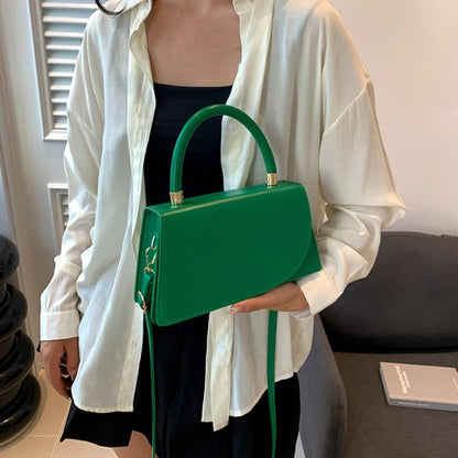 Texture Small Bag for Women, New Trend This Year Solid Color Crossbody Bag, Fashionable Hand-held Small Square Bags Trend