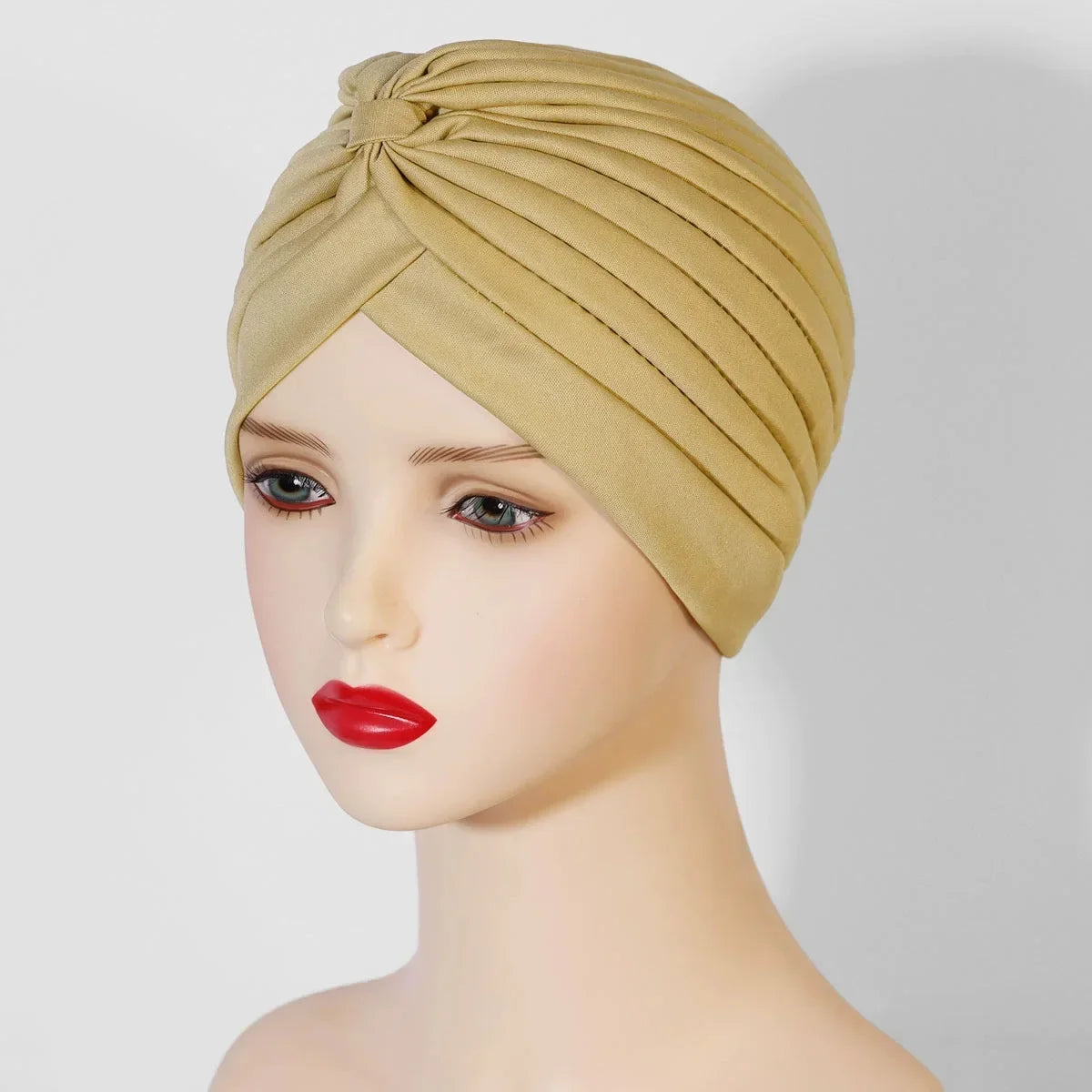 Women's Elastic Pullover Yoga Hat Watermelon Headscarf Hat Indian Headwrap Middle Eastern Muslim Hat
