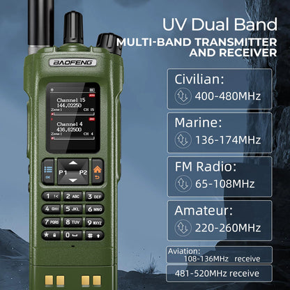 Aofeng's New DM-32UV Digital Walkie-Talkie, High-Power Car-Mounted Self-Driving Civilian Radio, Baofeng Handheld Device