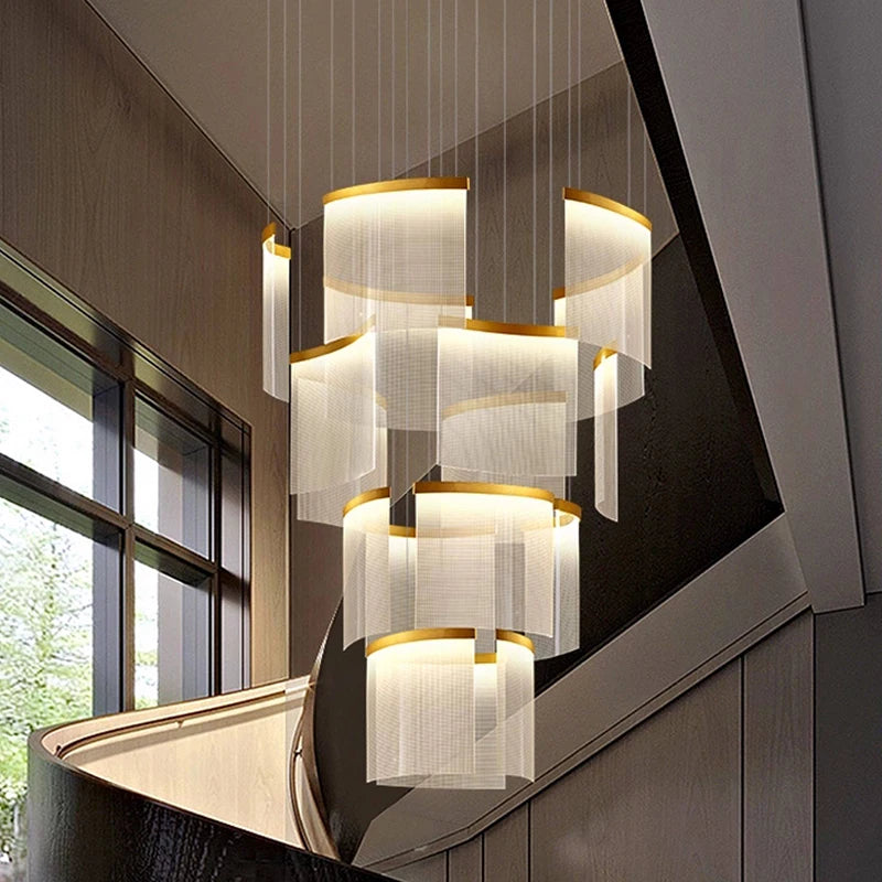 Modern home decor ring led lights pendant light lamps for living room Chandeliers for dining room hanging light indoor lighting