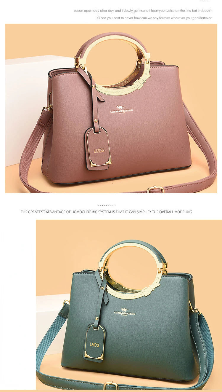 3 Layer Large Capacity Tote Bag Luxury Handbags Women Bags Designer Shoulder Bag High Quality Soft Leather Purses and Handbags