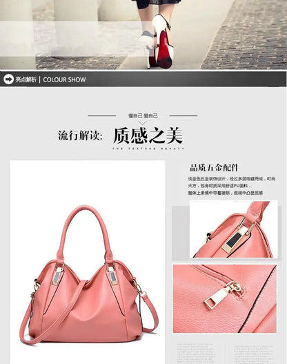 2026 Fashion Soft Leather Luxury Designer Handbag Large Capacity Women's Bag Women's One Shoulder Crossbody Bag Bolsas De Mujer
