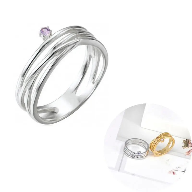 24K Gold Plated Colorful Crystal Gold Rings Turquoise Engagement Wedding Anniversary Ring Light Luxury Fashion Jewelry Gifts A40