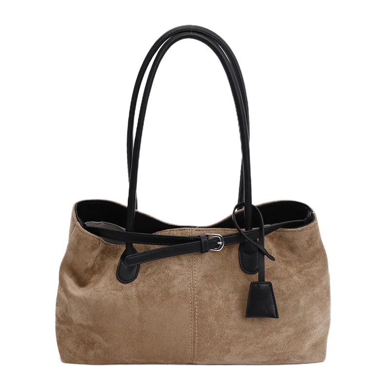 Women's PU Leather Shoulder Bag 2026 Winter New Fashion Retro Underarm Bag Luxury Brand Designer Handbags and Purses Tote Bags