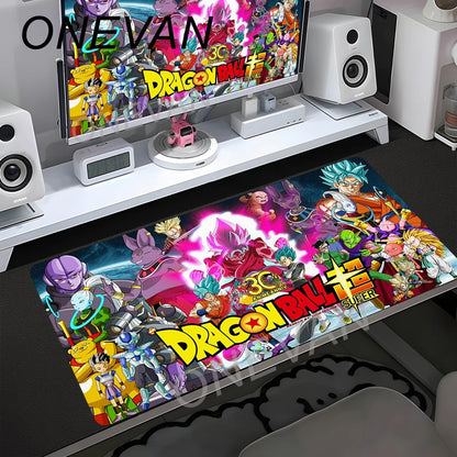 Game E-sports Special Table Mat Animation Non-slip Pad Oversized Dragon Ball Computer Keyboard Pad Son Goku Rubber Mouse Pads