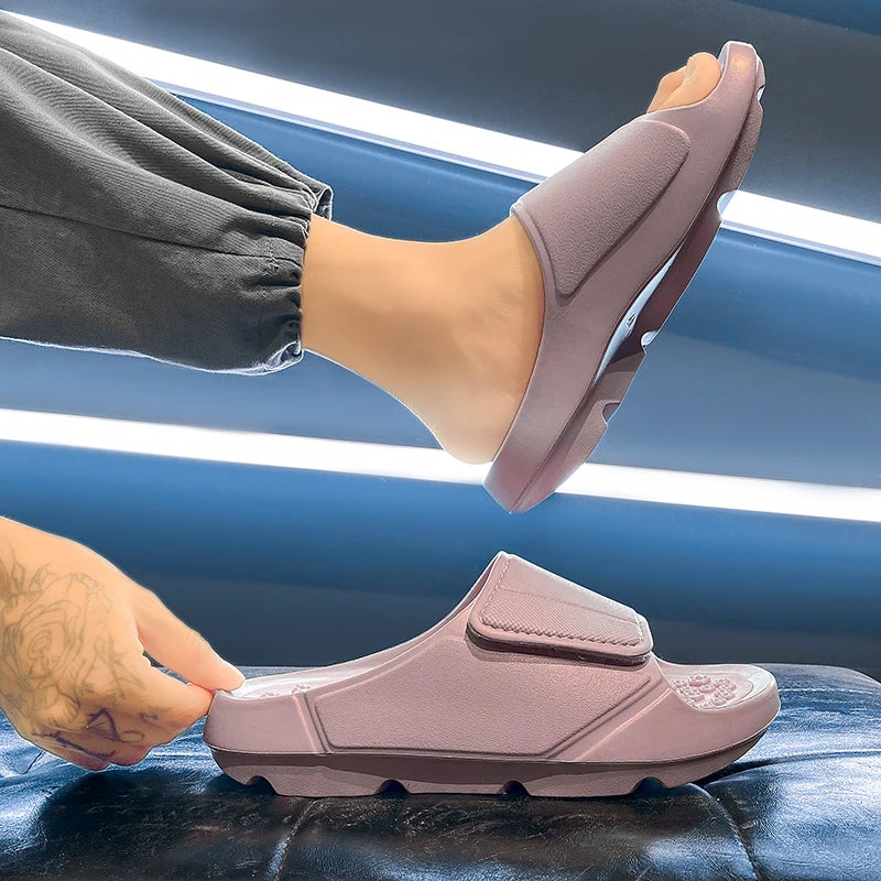Outdoor Sandals Beach Casual Shoes New Summer Men Massage Slippers Sides Indoor Soft Sole Slides Men Flip-flops Men's Footwear