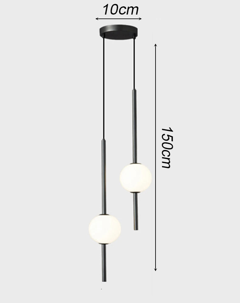 1pc Modern home decor led lights Bedroom lamp bedside pendant light lamps led Chandeliers hanging light indoor lighting