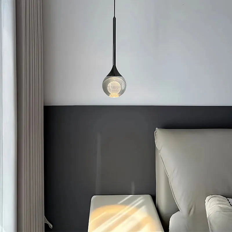 Modern Crystal Pendant Lights Indoor Ceiling Lamp Bedroom Living Room Bar Counter Ceiling Chandelier Lights Home Decor