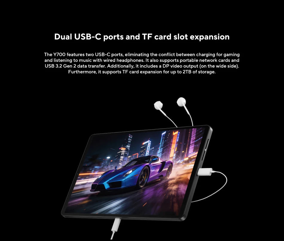 Original Lenovo Legion Y700 5th Gaming Tablet CN Version Snapdragon 8 Elite Gen5 8.8‘’ 3K 165Hz Display 9000mAh Android Pad PC