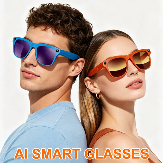 New Intelligent Shooting Glasses With High-definition 8k Pixel Ai Assistant And Multifunctional Smart Glasses For Music Playback