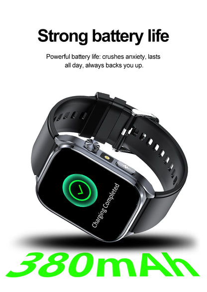 2026 New Non-Invasive Laser Treatment Three High Smart Watch Man ECG Heart Test Blood Fat Uric Acid Smart Watch For Android IOS