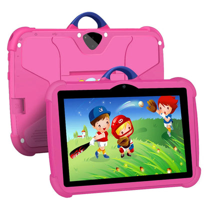 New 5G WIFI 7 Inch Android Kids Tablets Quad Core 4GB RAM 64GB ROM Dual BOW Cameras Cheap And Simple Children's Gifts Tablet PC