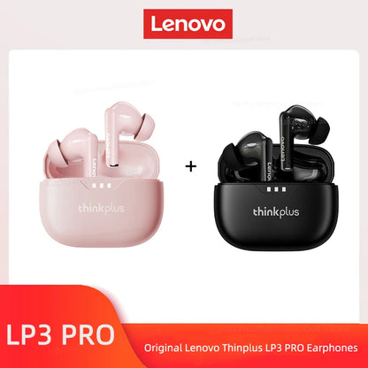 Original Lenovo Lp3 Pro TWS Earphones Wireless Bluetooth 5.3 Earbuds HIFI Sound Noise Reduction HD Call Low Latency Headphones