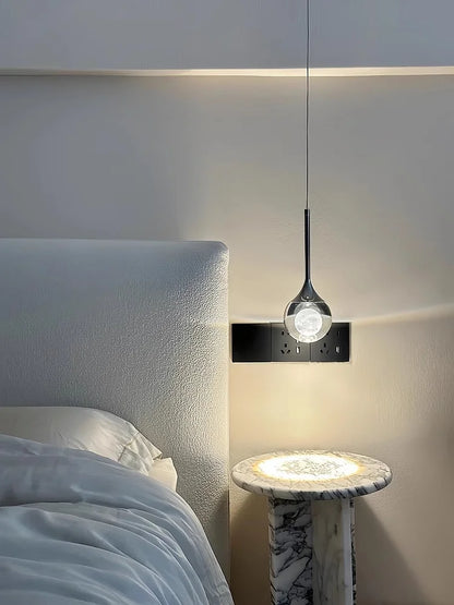 Modern Crystal Pendant Lights Indoor Ceiling Lamp Bedroom Living Room Bar Counter Ceiling Chandelier Lights Home Decor