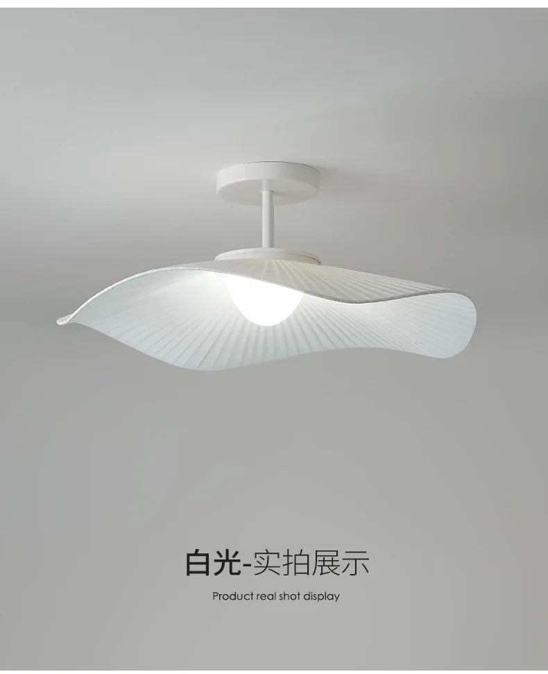 Modern Simple Fabric Led Pendant Lights Dining Room Nordic Chandelier Lamp Bar Hanging Lamp Home Decor Dimmable Light Lamparas