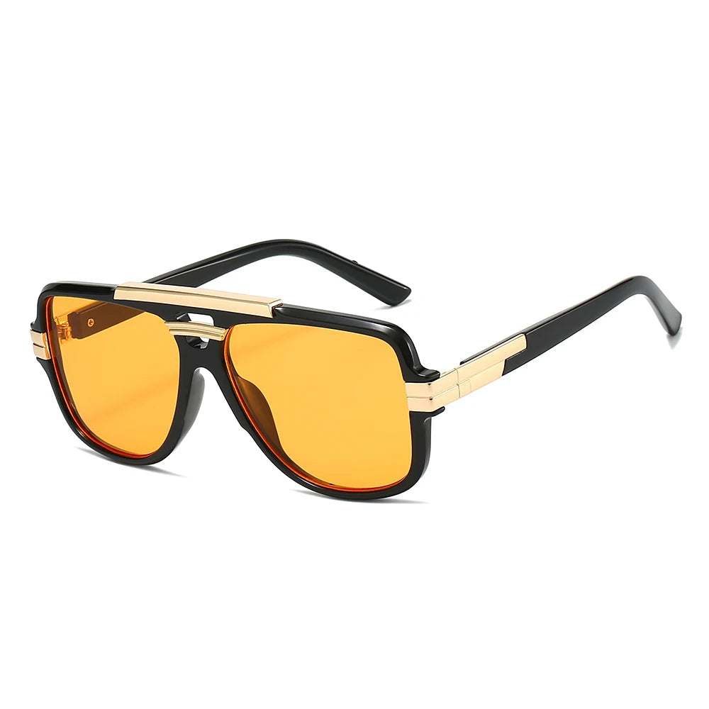 KAMMPT Double Bridge Pilot Shades Men 2025 New Arrival Outdoor Brand Design Sunglasses Women Stylish Oversized Anti-UV Shades