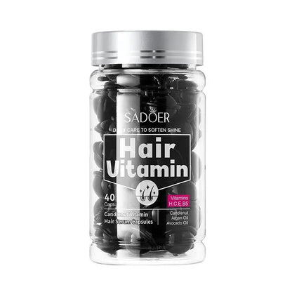 Hair Care Essence Capsules Bee-Infused For Women & Men Hair Care Oil Smooth Repair Damaged Hair Treatment Serum,Vitamin A,E,H,B5