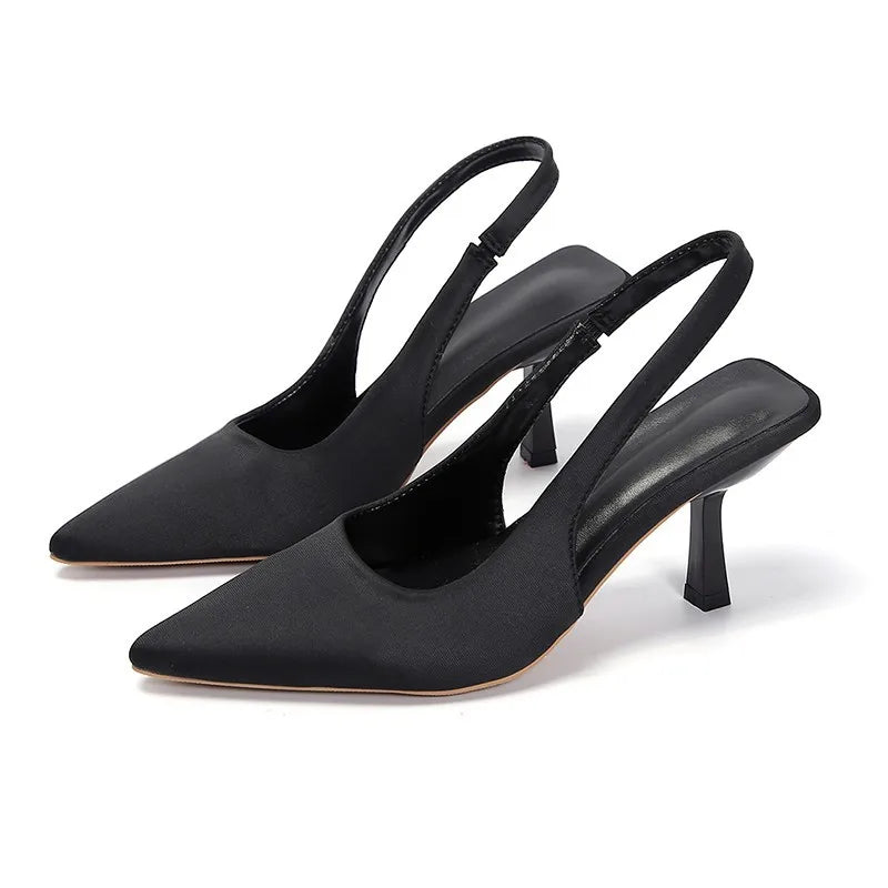2026Sexy Women High Heels Luxury Pointed Toe Women's Pumps Fashion Shallow Sandals Stiletto Heels Women Party Wedding Shoes