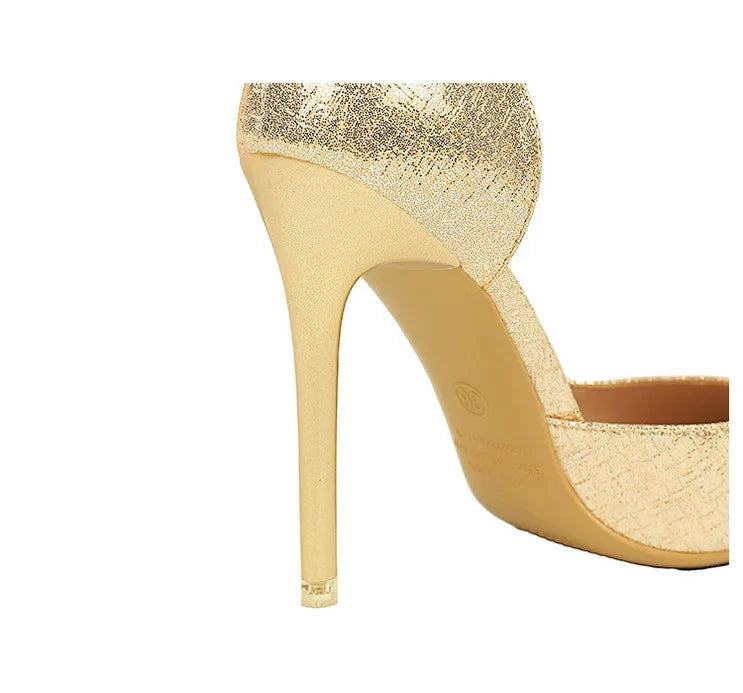 BIGTREE Shoes Sequin Cloth Women Pumps Fashion Wedding Shoes Luxury High Heels Women Shoes Stilettos Heels Sexy Party Shoes 2026