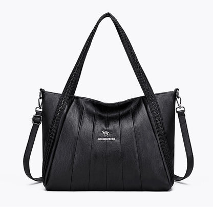 Genuine Brand Leather Women Handbag Luxury Designer Shoulder Crossbody Bags Ladies Purse Messenger Tote Bag Female Commuting Bag