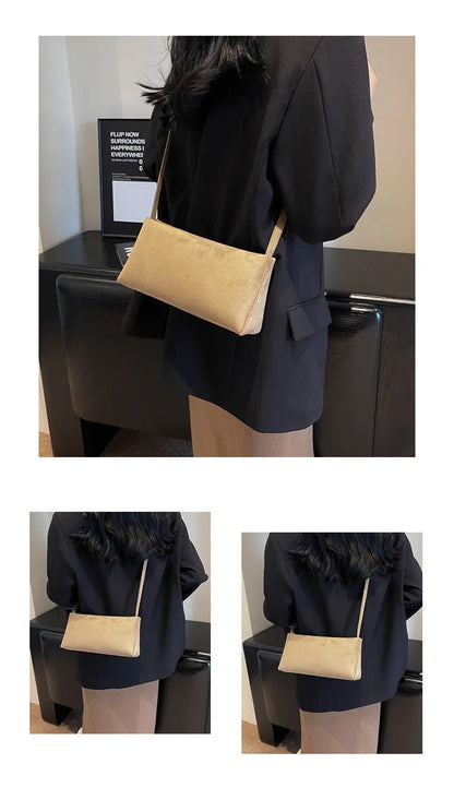 Fashion French Handhel Bag 2026 New Elegant Underarm Handbags for Women's Elegnt Crossbody Bags Armpit Handbag Designer Bags