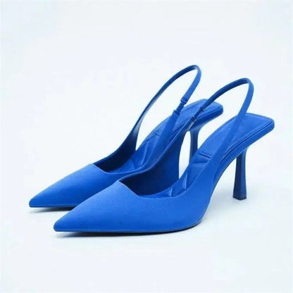 2026Sexy Women High Heels Luxury Pointed Toe Women's Pumps Fashion Shallow Sandals Stiletto Heels Women Party Wedding Shoes