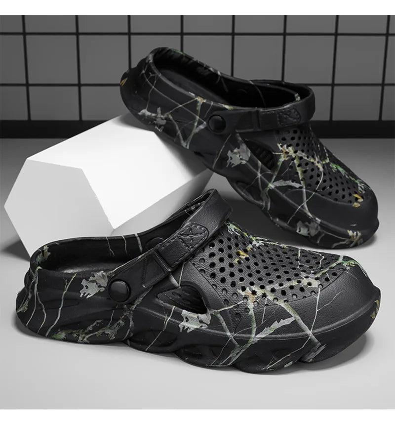 Plus Size 46 47 Summer Sandals for Men and Women Breathable EVA Beach Slippers Men Clogs Men Flip Flops Comfort Men Casual Shoes