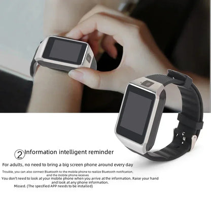 VIVO Digital Touch Screen Smart Watch DZ09 Bracelet Camera Bluetooth Waterproof Wrist Watch SIM Card Phone Intelligent Fitness