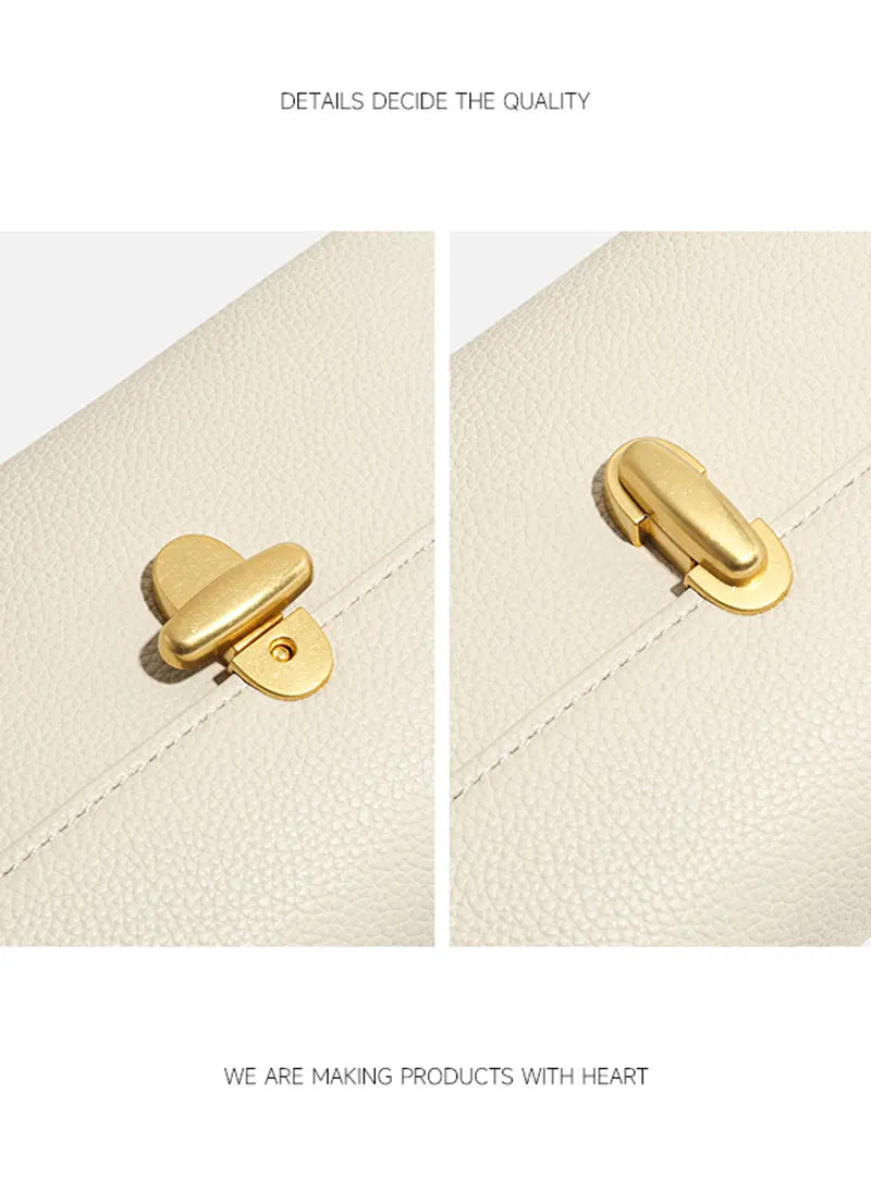 2025 New Women's Bag High Quality Genuine Leather Women Shoulder Bag Fashion Crossbody Square Bags Female Handbags