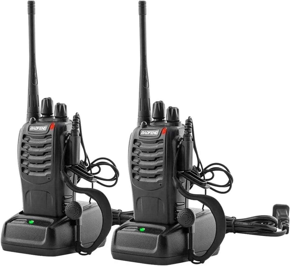 2Pcs Wholesale Original Baofeng BF-888S 5km Long Range Walkie Talkie Two Way Radio BF 888S Channel 16 Self-driving Travelling