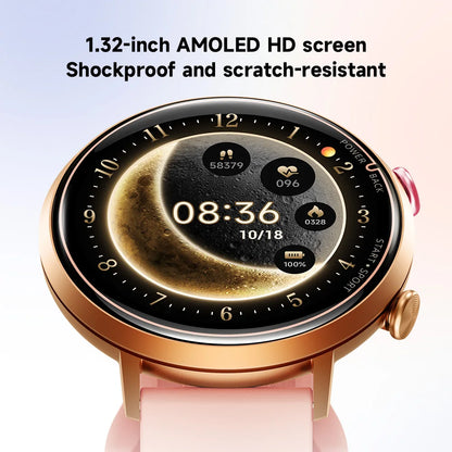 Big Price! Women's Smartwatch 50M Waterproof for Swimming Blood Pressure Sleep Heart Monitoring Diverse Sports Tracking