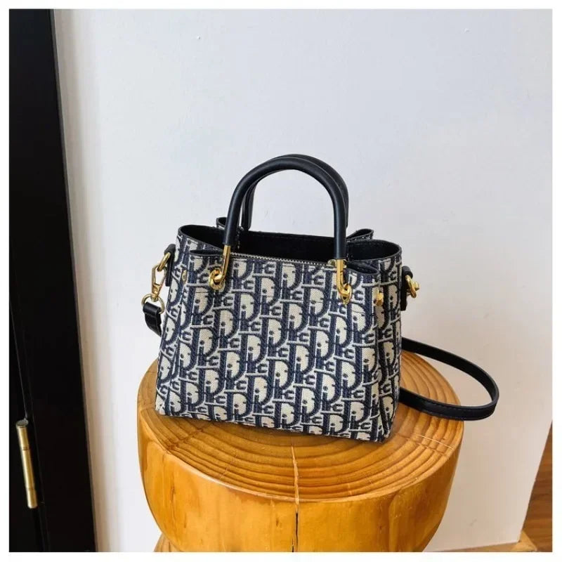 Elegant Ladies Tote Bag Handbags Leather By Luxury Brand Famous Designer Popular Classic For Women Fashion