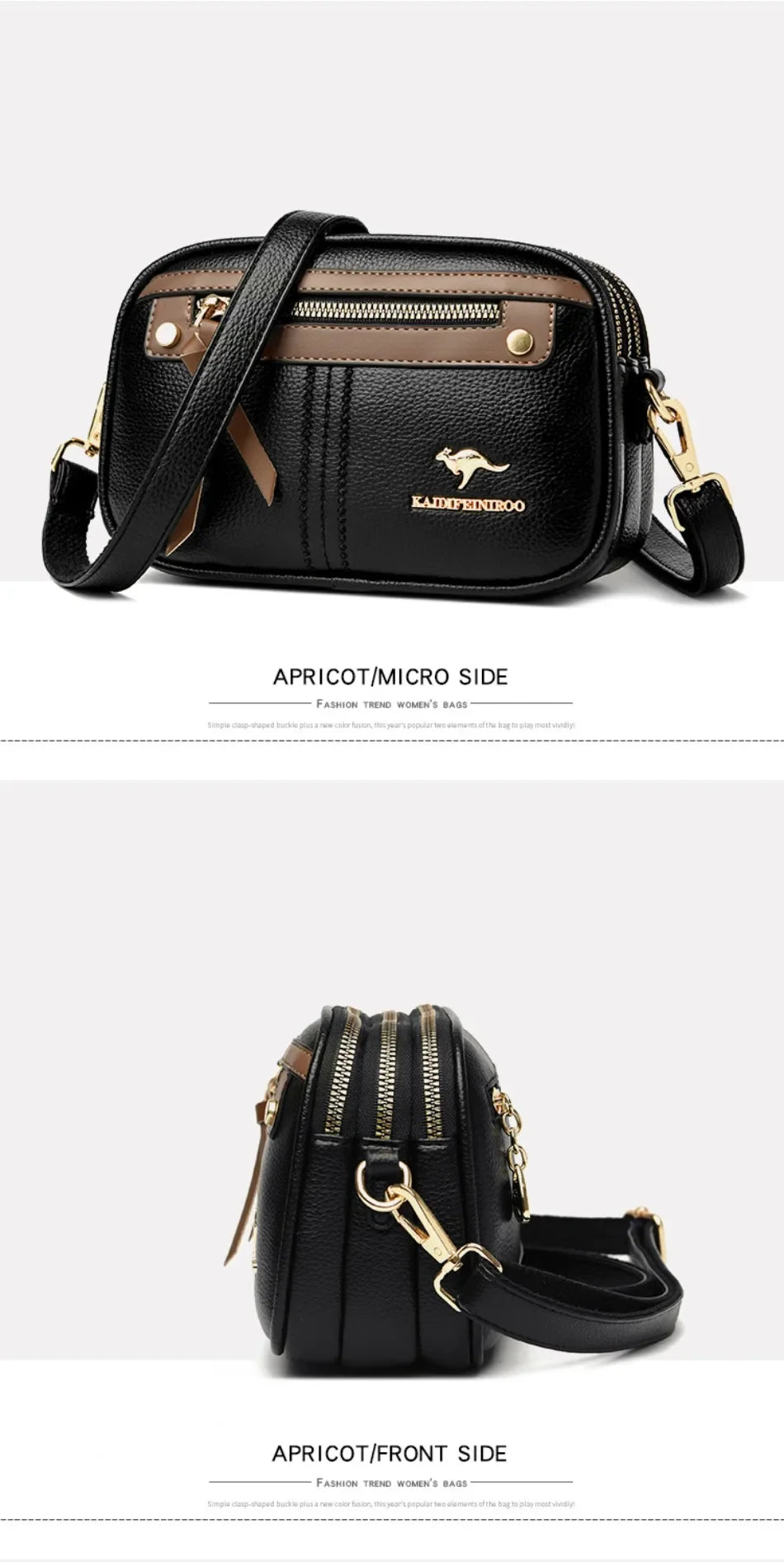 Genuine  3 Layers Luxury Designer Purses and Handbags Women Bag High Quality Leather Shoulder Sac  Bags for Women 2024Sac A Main
