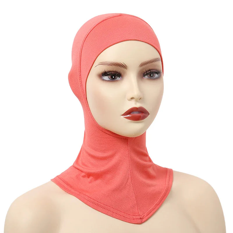 Women Muslim Underscarf Head Cover Muslim Headscarf Inner Hijab Caps Islamic Underscarf Ninja Hijab Scarf Hat Cap Bonnet