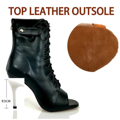 Women's 2020 Brand Party Boots Women's Sexy Stilettos High Heels Footwear Women Latin Dance Heels Shoes Latin 2020 For Ballroom